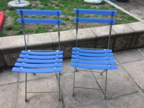 French cafe style chairs- ex Boardmans