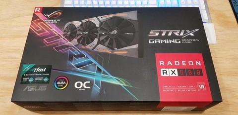 ROG Strix AMD Radeon RX 580 OC gaming edition 8GB