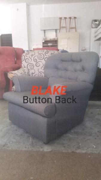 ✔ BRAND NEW!!! Blake Button Back Armchair