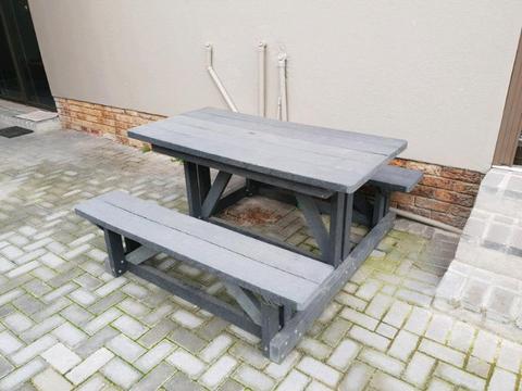 6 Seater Picnic Table 100% Recycled plastic