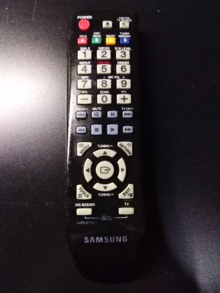 Samsung home theater remote - Bargain