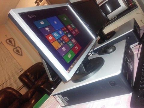 HP Core2Duo , 2gb ram, 160gb hdd,dvd writer; LCD Monitor only R1200 --- only 10 left in stock-