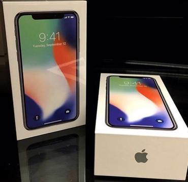 IPHONE X 64GB and 256GB (SEALED BOX/SALE OR SWAP)