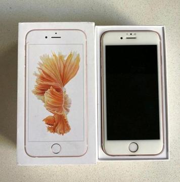 Iphone 6s Rose Gold 64 GB With Box ( New Condition )