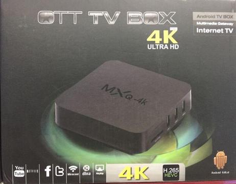 SMART TV BOX ANDROID WIFI BRAND NEW