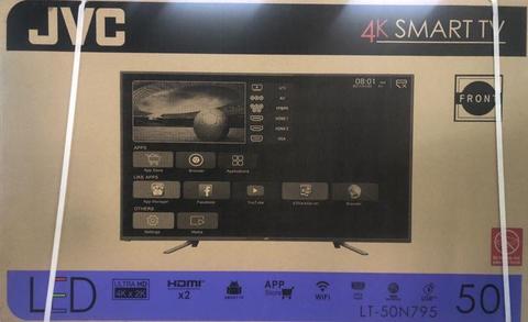 Tv’s Dealer : JVC 50” SMART 4K ULTRA HD LED BRAND NEW