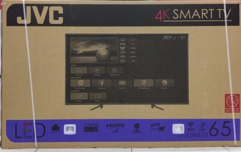 Tv’s Dealer : JVC 65” SMART 4K ULTRA HD LED BRAND NEW
