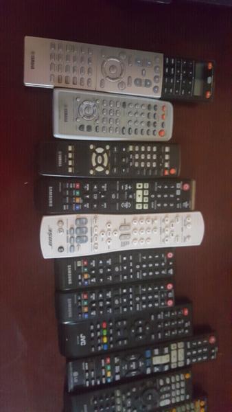 Remotes for TV's