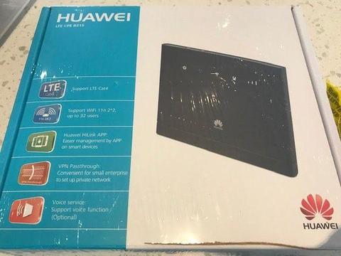 Huawei B315 LTE Router - Brand New - Black