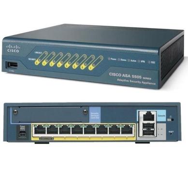 2 X Cisco ASA 5505 1U 100Mbit/s firewall @ R1500 ea