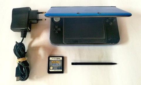 Nintendo 3DS XL Blue + Pokemon Soul Silver