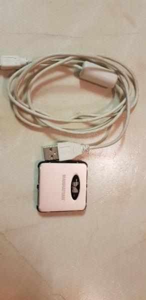 USB Splitter with USB Cable