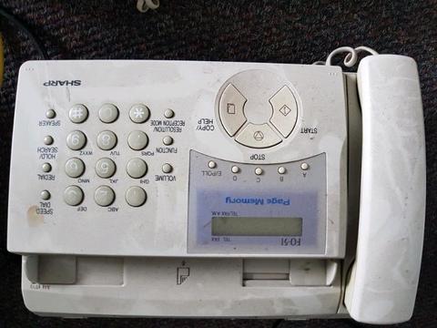 Two fax machines R 250 each