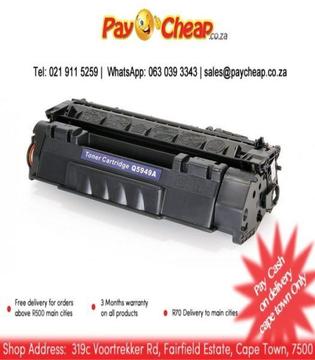 Replacement Toner Cartridge for HP 49A / 53A 1160/1320/3390 C708, 2500 Pages yield