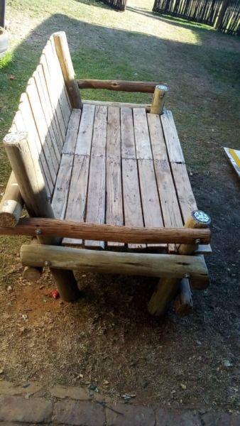 Solid wooden bench for sale
