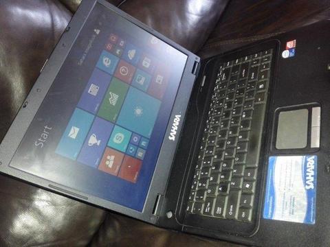 Sahara Dual Core Laptop for sale, 120gbhdd, 1gb ram, good battery, charger