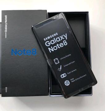 Samsung galaxy note 8 64gb brand new in the box R7800 price not neg