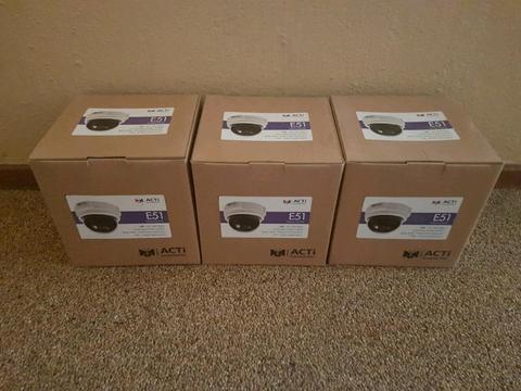 Acti E51 POE CCTV cameras