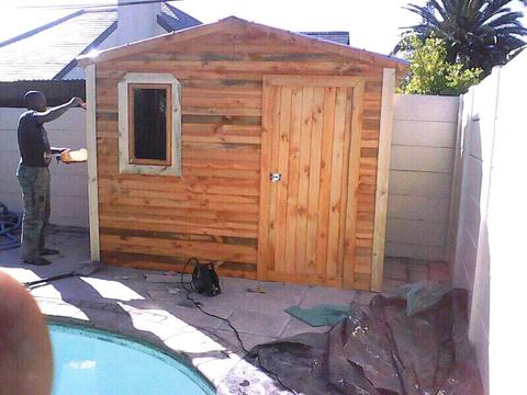 Wednesday special on garden sheds, wendy houses, nutec houses, guardrooms, carports