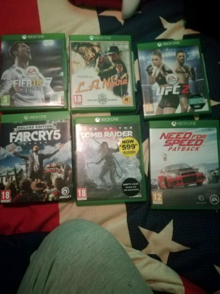 Xbox one games for sale!!