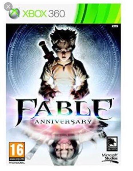 Brand new fable anniversary xbox 360 game