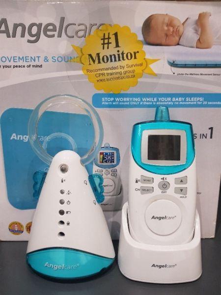 Angel care sound and movement monitor