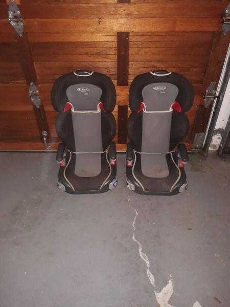 Two booster seats