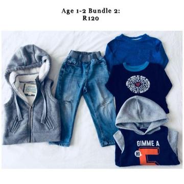 AGE 1-2 YEAR BOYS CLOTHING