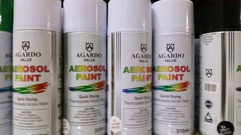 Aerosol Spray Paint Thermoplastic Heat Resistance