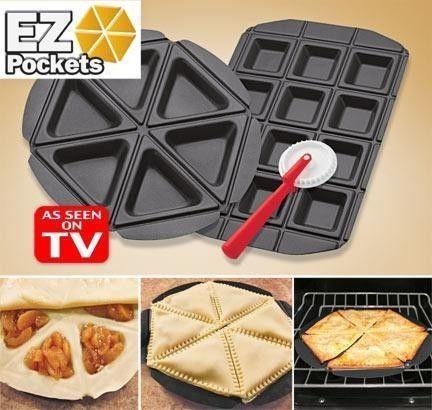 EZ Pockets Pizza & Pie Baking Pans