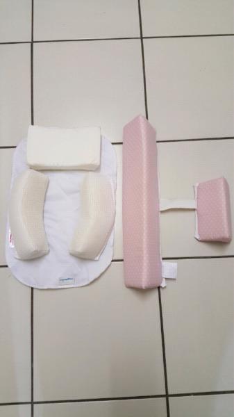 Sleeping wedge or newborn pillow and wedges