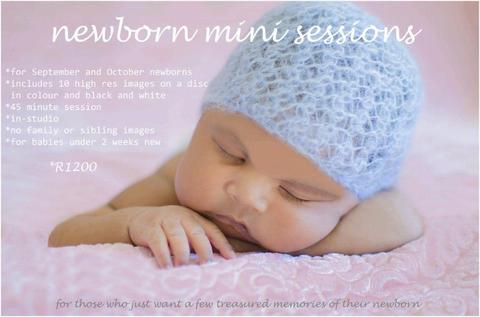 Newborn mini session