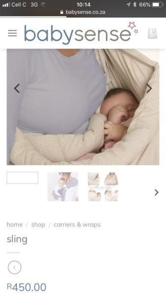 Baby sense sling