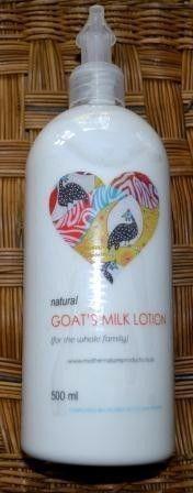 Organic Goat's Milk Lotion for the whole family 250mls