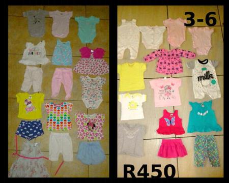 3-6 months girls baby clothes