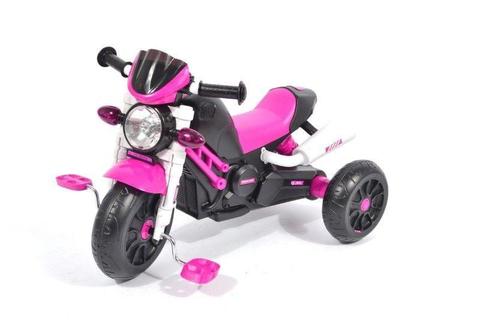 Ultimate Motorbike Trike in Super Pink / Cool Blue