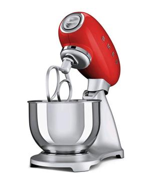 SMEG RED STAND MIXER - SMF01RDAU