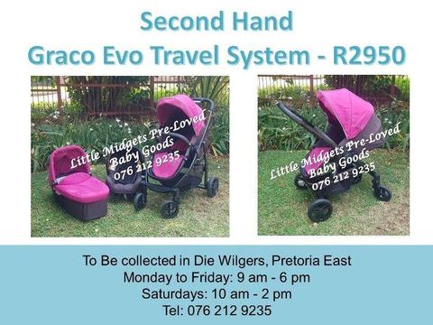 Second Hand Graco Evo Travel System