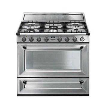 SMEG VICTORIAN 90CM STAINLESS-STEEL MODEL - TR90X