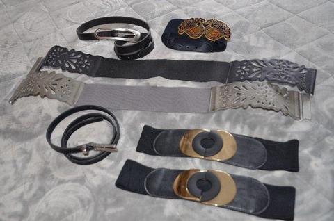R200!! 7 Ladies Belts (S/M)