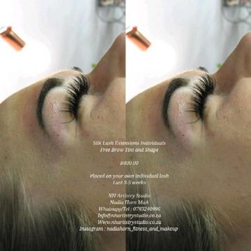 Silk Lash Extensions Individuals NH Artistry Studio