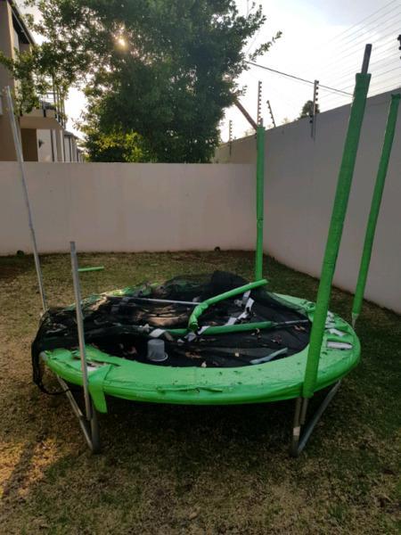 Free trampoline for collection