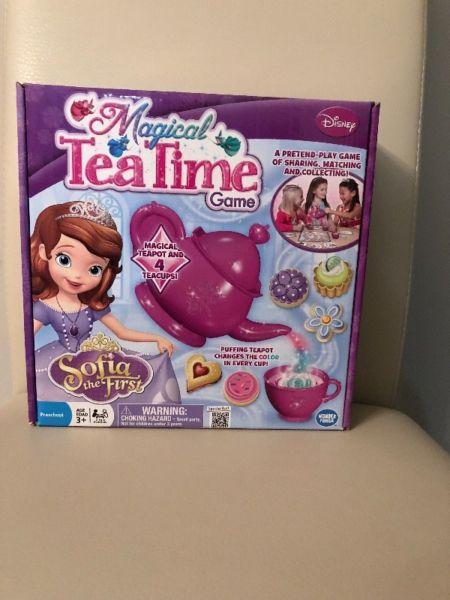Sophia the First Magical Tea Time Game ( Brand new)