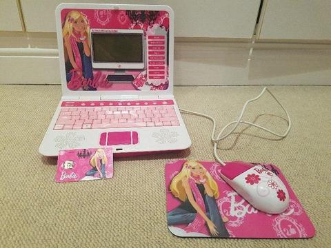 Barbie laptop computer