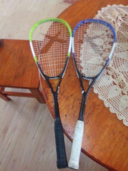 2x Maxed Squash Rackets - New