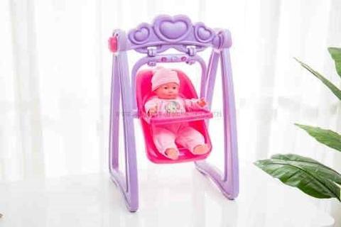 Gift Ideas: Kids Toys: Sweet Baby Doll Swing With Detachable Car Seat