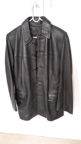 Ladies leather jacket size L