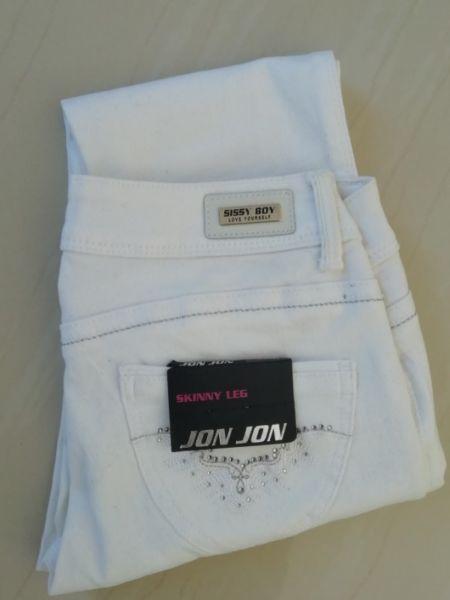 Sissy Boy Jeans_White_Brand New