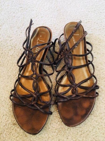 Luella ladies flat sandals
