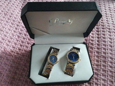 Royalty his and hers watch set
